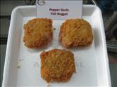 Fish Nugget - Pepper Garlic Breading - after Fried